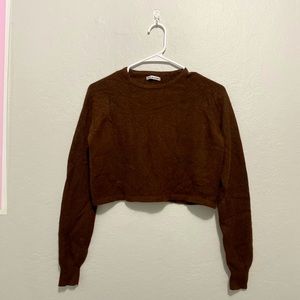 Reformation cropped long sleeve